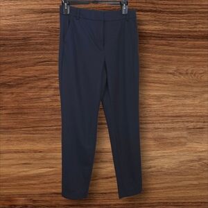 Talbots Navy Straight Leg Pants Size 12